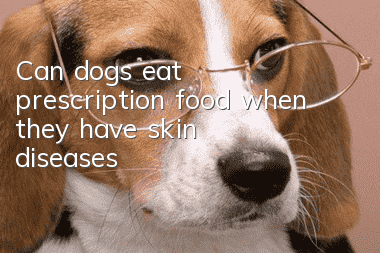 Can dogs eat prescription food when they have skin diseases?