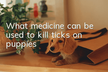 What medicine can be used to kill ticks on puppies?
