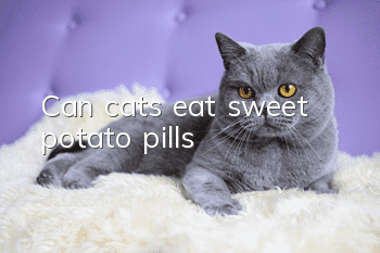 Can cats eat sweet potato pills?