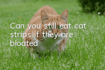 Can you still eat cat strips if they are bloated?