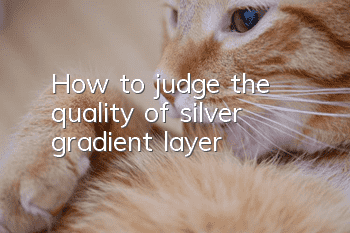 How to judge the quality of silver gradient layer