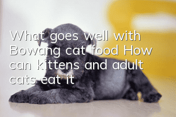 What goes well with Bowang cat food? How can kittens and adult cats eat it?