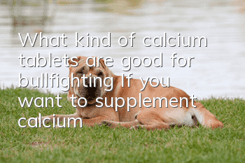What kind of calcium tablets are good for bullfighting? If you want to supplement calcium, you don’t necessarily have to choose calcium tablets!