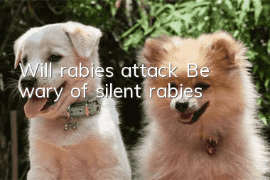 Will rabies attack? Be wary of silent rabies