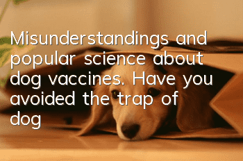Misunderstandings and popular science about dog vaccines. Have you avoided the trap of dog vaccination?