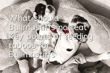 What should Bullmastiffs not eat? Key points of feeding taboos for Bullmastiffs